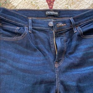 Express high waisted jeans